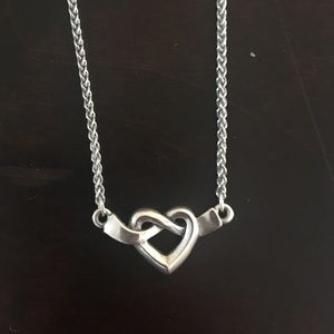 James Avery heart necklace